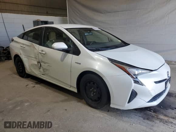 2016 Toyota Prius Two with VIN JTDKBRFU0G3012899, listed as a Copart auction lot 68317305 with 279,002 mi miles and Salvage title. Bid and sale history available at DreamBid. Image 4.