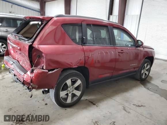 2017 Jeep Compass High Altitude с VIN 1C4NJCEB2HD185428, выставлен на аукционе Copart как лот 80728345 с пробегом 106 737 миль миль и Списание • Salvage title. История ставок и продаж доступна на DreamBid. Изображение 3.
