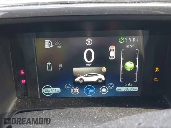 2014 Chevrolet Volt z VIN 1G1RA6E45EU142243, wystawiony jako IAAI lot #43410417 z przebiegiem 89 796 mil mil oraz . Historia ofert i sprzedaży dostępna na DreamBid. Obrazek 7.