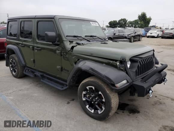 2024 Jeep Wrangler Willys с VIN 1C4PJXDN3RW157655, выставлен на аукционе Copart как лот 68676625 с пробегом 16 279 миль миль и Списание • Salvage title. История ставок и продаж доступна на DreamBid. Изображение 4.