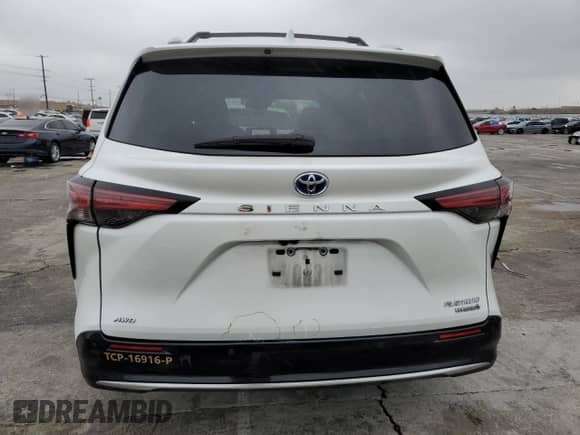 2022 Toyota Sienna Platinum с VIN 5TDESKFC8NS041784, выставлен на аукционе Copart как лот 43968765 с пробегом 179 581 миль миль и Списание • Salvage title. История ставок и продаж доступна на DreamBid. Изображение 6.
