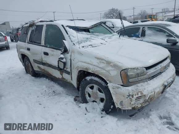 2003 Chevrolet TrailBlazer LT с VIN 1GNDT13S732396522, выставлен на аукционе IAAI как лот 41628416 с пробегом 234 872 миль миль и . История ставок и продаж доступна на DreamBid. Изображение 1.