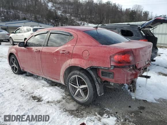 2013 Dodge Avenger SXT with VIN 1C3CDZCB2DN746742, listed as a Copart auction lot 87598015 with 164,676 mi miles and Salvage title. Bid and sale history available at DreamBid. Image 2.