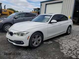 2018 BMW 3 Series 330i xDrive with VIN WBA8D9C50JEM34066, listed as a Copart auction lot 80706535 with 94,035 mi miles and Salvage title. Bid and sale history available at DreamBid. Image 1.