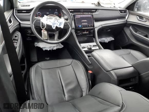 2023 Jeep Grand Cherokee Limited with VIN 1C4RJHBG0PC508541, listed as a Copart auction lot 43715115 with 26,800 mi miles and Salvage title. Bid and sale history available at DreamBid. Image 8.