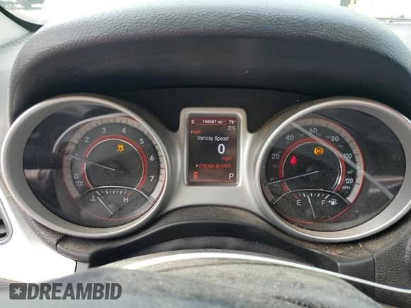 2013 Dodge Journey R/T z VIN 3C4PDDEG7DT677135, wystawiony jako Copart lot #60256295 z przebiegiem 190 387 mil mil oraz Szkoda całkowita • Salvage title. Historia ofert i sprzedaży dostępna na DreamBid. Obrazek 9.