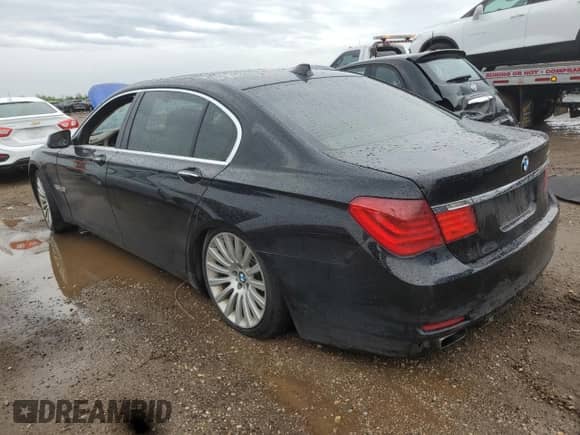 2010 BMW 7 Series 750Li with VIN WBAKB8C57ACY63934, listed as a Copart auction lot 58851285 with Not provided miles and Clean title. Bid and sale history available at DreamBid. Image 2.