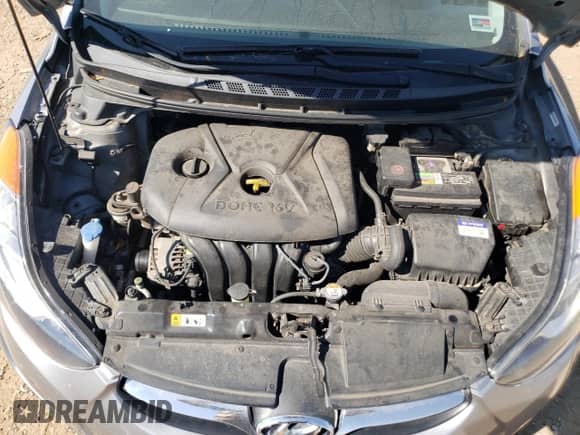 2013 Hyundai Elantra GLS with VIN KMHDH4AE8DU902823, listed as a Copart auction lot 81783065 with 151,980 mi miles and Salvage title. Bid and sale history available at DreamBid. Image 11.