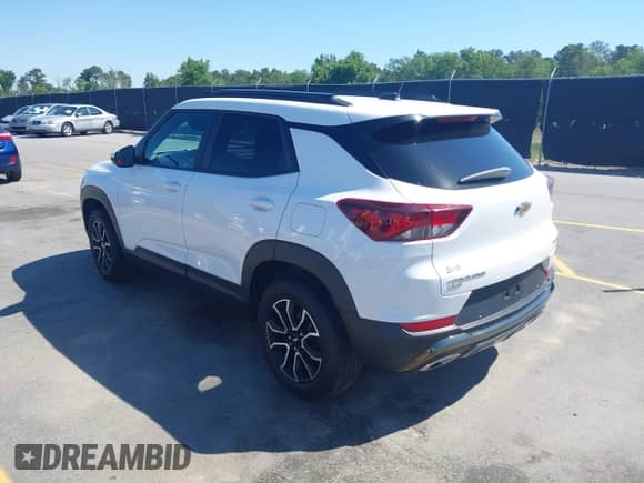 2021 Chevrolet TrailBlazer ACTIV with VIN KL79MSSL9MB019796, listed as a IAAI auction lot 42126992 with 47,443 mi miles and . Bid and sale history available at DreamBid. Image 3.