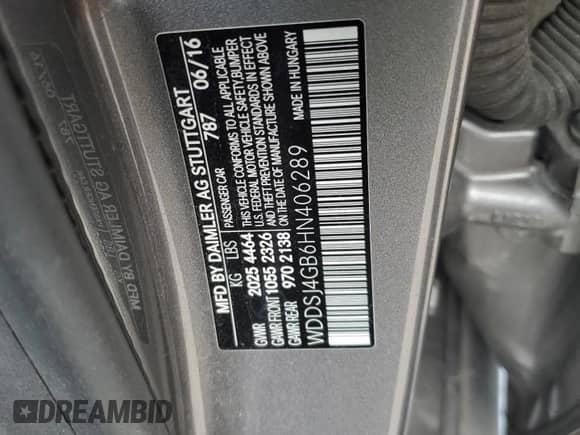 2017 Mercedes-Benz CLA 250 with VIN WDDSJ4GB6HN406289, listed as a Copart auction lot 71831385 with 184,378 mi miles and Salvage title. Bid and sale history available at DreamBid. Image 12.