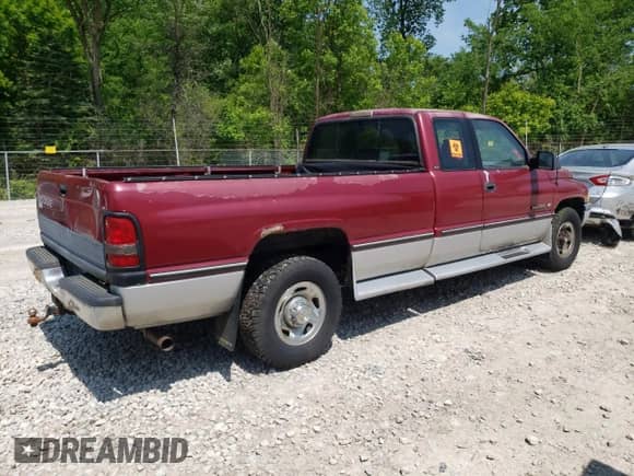 1996 Dodge 2500 with VIN 1B7KC23W3TJ126721, listed as a Copart auction lot 58622345 with Not provided miles and Clean title. Bid and sale history available at DreamBid. Image 3.