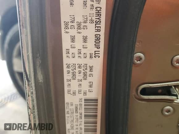 2010 Dodge 1500 SLT with VIN 1D7RV1GT7AS143845, listed as a Copart auction lot 84496444 with 156,512 mi miles and Salvage title. Bid and sale history available at DreamBid. Image 12.