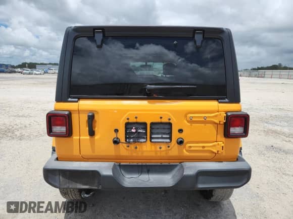 2021 Jeep Wrangler Unlimited 80th Anniversary с VIN 1C4HJXDG5MW662658, выставлен на аукционе Copart как лот 62478405 с пробегом 129 880 миль миль и На запчасти • Non repairable. История ставок и продаж доступна на DreamBid. Изображение 6.