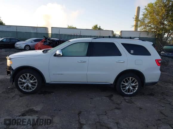 2015 Dodge Durango Citadel with VIN 1C4SDJET0FC708178, listed as a IAAI auction lot 43039354 with 177,219 mi miles and . Bid and sale history available at DreamBid. Image 15.
