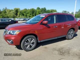 2017 Nissan Pathfinder S with VIN 5N1DR2MM9HC900241, listed as a Copart auction lot 71514935 with 148,549 mi miles and Clean title. Bid and sale history available at DreamBid. Image 1.