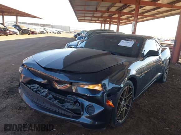 2014 Chevrolet Camaro LS with VIN 2G1FA1E38E9323508, listed as a IAAI auction lot 43540959 with 156,818 mi miles and . Bid and sale history available at DreamBid. Image 17.
