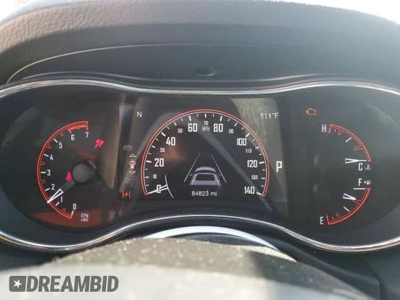 2017 Dodge Durango R/T with VIN 1C4SDHCT4HC957811, listed as a Copart auction lot 69964535 with 84,823 mi miles and Salvage title. Bid and sale history available at DreamBid. Image 9.