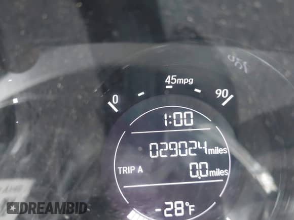 2022 Honda HR-V LX with VIN 3CZRU5H39NM708057, listed as a IAAI auction lot 42492243 with 29,024 mi miles and . Bid and sale history available at DreamBid. Image 16.