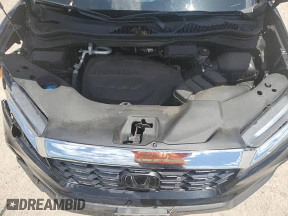 2023 Honda Passport EX-L with VIN 5FNYF8H52PB032413, listed as a Copart auction lot 55748205 with 78,758 mi miles and Salvage title. Bid and sale history available at DreamBid. Image 12.