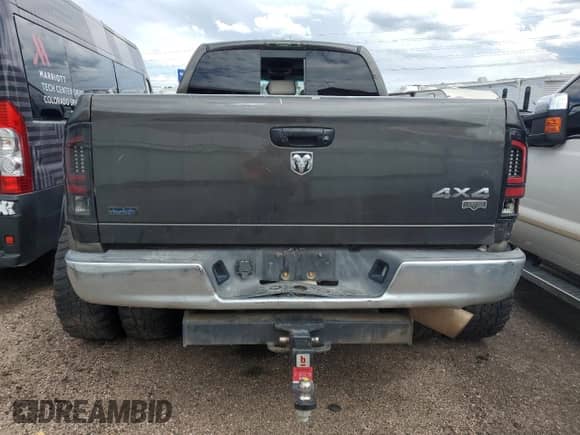 2008 Dodge 3500 Laramie with VIN 3D7MX49A38G224988, listed as a Copart auction lot 65341815 with Not provided miles and Salvage title. Bid and sale history available at DreamBid. Image 6.