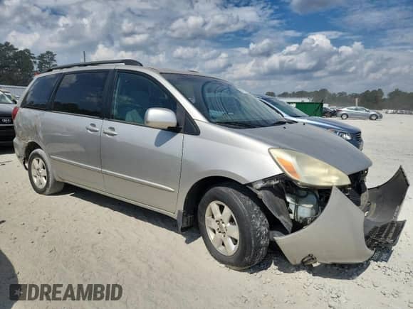 2004 Toyota Sienna XLE z VIN 5TDZA22C34S003873, wystawiony jako Copart lot #83841155 z przebiegiem 190 752 mil mil oraz Szkoda całkowita • Salvage title. Historia ofert i sprzedaży dostępna na DreamBid. Obrazek 4.