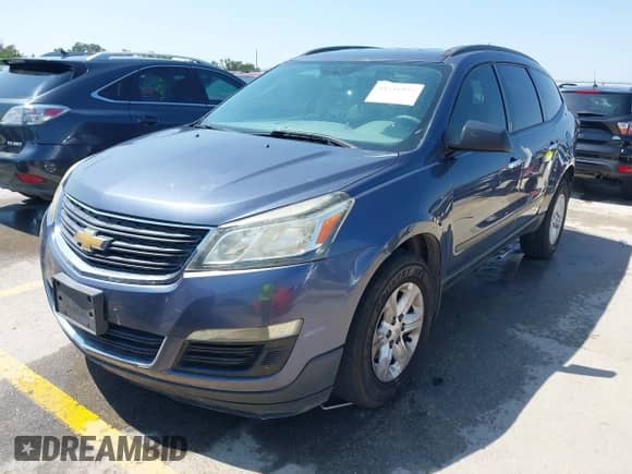 2014 Chevrolet Traverse LS с VIN 1GNKRFED9EJ184912, выставлен на аукционе IAAI как лот 43131572 с пробегом 138 359 миль миль и . История ставок и продаж доступна на DreamBid. Изображение 2.