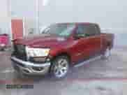 2021 Ram 1500 Lone Star z VIN 1C6RREFT9MN750640, wystawiony jako IAAI lot #42949043 z przebiegiem 61 809 mil mil oraz . Historia ofert i sprzedaży dostępna na DreamBid. Obrazek 18.