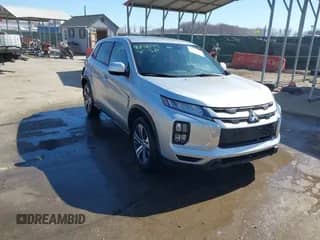 2022 Mitsubishi Outlander ES with VIN JA4APUAUXNU012367, listed as a IAAI auction lot 41838145 with 91,560 mi miles and . Bid and sale history available at DreamBid. Image 1.