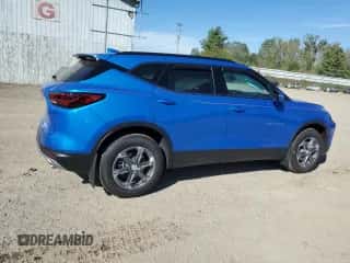 2024 Chevrolet Blazer LT с VIN 3GNKBJRS1RS150466, выставлен на аукционе Copart как лот 84257985 с пробегом 6 775 миль миль и Чистый • Clean title. История ставок и продаж доступна на DreamBid. Изображение 3.