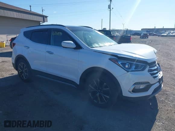 2018 Hyundai Santa Fe Ultimate with VIN 5NMZWDLA2JH105416, listed as a IAAI auction lot 43062661 with 67,574 mi miles and . Bid and sale history available at DreamBid. Image 1.
