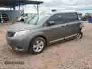 2014 Toyota Sienna L with VIN 5TDZK3DC5ES474294, listed as a Copart auction lot 55762625 with 88,969 mi miles and Salvage title. Bid and sale history available at DreamBid. Image 1.