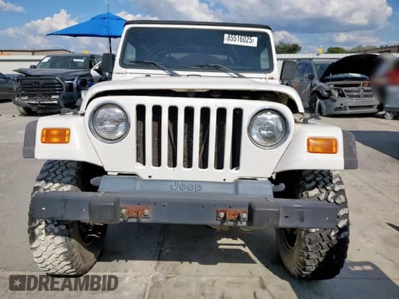 2001 Jeep Wrangler Sport с VIN 1J4FA49S01P305620, выставлен на аукционе Copart как лот 85516025 с пробегом Не указан миль и Списание • Salvage title. История ставок и продаж доступна на DreamBid. Изображение 5.