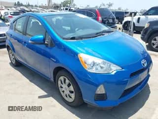 2014 Toyota Prius One with VIN JTDKDTB38E1571078, listed as a IAAI auction lot 42575019 with 75,594 mi miles and . Bid and sale history available at DreamBid. Image 1.