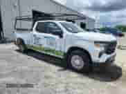 2024 Chevrolet Silverado 1500 Work Truck with VIN 1GCRAAED3RZ270483, listed as a Copart auction lot 66820355 with 22,971 mi miles and Salvage title. Bid and sale history available at DreamBid. Image 4.