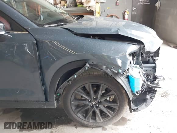 2025 Mazda CX-5 S Carbon Edition z VIN JM3KFBCM2S0623499, wystawiony jako IAAI lot #42865410 z przebiegiem 15 933 mil mil oraz . Historia ofert i sprzedaży dostępna na DreamBid. Obrazek 18.