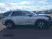 2023 Nissan Pathfinder Platinum with VIN 5N1DR3DJ1PC211949, listed as a IAAI auction lot 43076597 with 50,909 mi miles and . Bid and sale history available at DreamBid. Image 13.