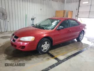 2005 Dodge Stratus SXT with VIN 1B3EL46T75N636383, listed as a Copart auction lot 66094195 with 127,519 mi miles and Salvage title. Bid and sale history available at DreamBid. Image 1.