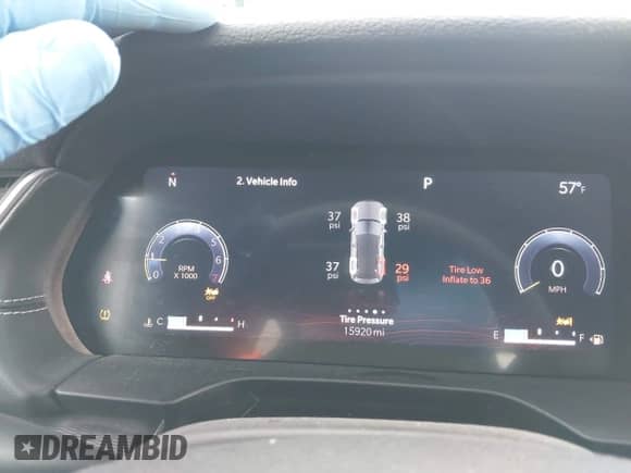 2024 Jeep Grand Cherokee Altitude with VIN 1C4RJHAG5R8951467, listed as a IAAI auction lot 42064828 with 15,920 mi miles and . Bid and sale history available at DreamBid. Image 7.