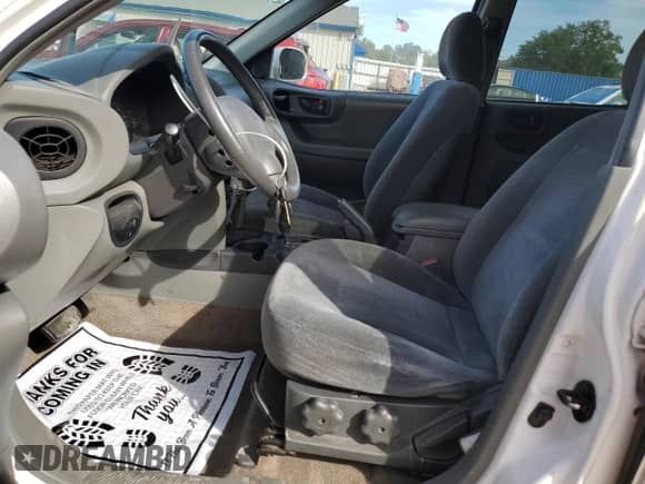 2001 Hyundai Santa Fe GLS with VIN KM8SC83D81U006955, listed as a Copart auction lot 87444205 with 156,622 mi miles and Salvage title. Bid and sale history available at DreamBid. Image 7.