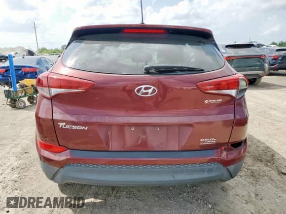 2016 Hyundai Tucson SE with VIN KM8J23A48GU103019, listed as a Copart auction lot 61695035 with 159,889 mi miles and Clean title. Bid and sale history available at DreamBid. Image 6.