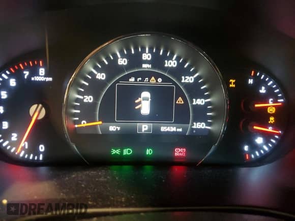 2018 Kia Sorento SX z VIN 5XYPKDA59JG428865, wystawiony jako Copart lot #81065545 z przebiegiem 85 434 mil mil oraz Szkoda całkowita • Salvage title. Historia ofert i sprzedaży dostępna na DreamBid. Obrazek 9.