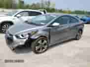 2014 Hyundai Elantra with VIN KMHDH6AH7EU026396, listed as a Copart auction lot 66883345 with 35,572 mi miles and Salvage title. Bid and sale history available at DreamBid. Image 1.