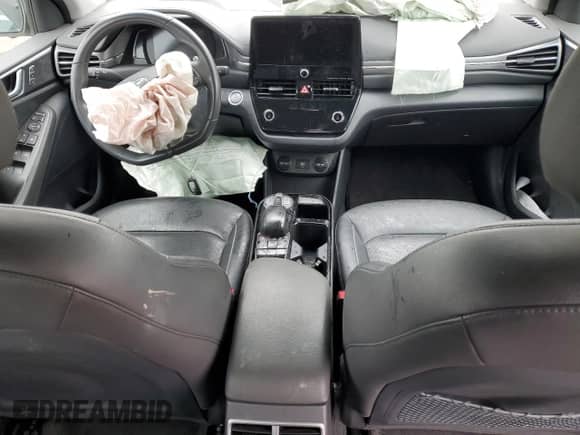 2020 Hyundai Ioniq Limited with VIN KMHC85LJ0LU073966, listed as a Copart auction lot 44619755 with 42,528 mi miles and Salvage title. Bid and sale history available at DreamBid. Image 8.