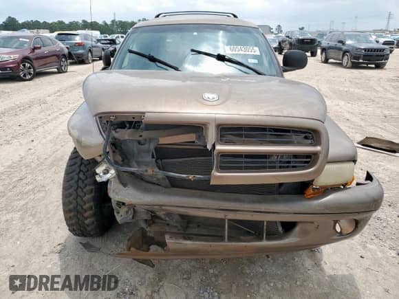 2000 Dodge Durango with VIN 1B4HR28Z7YF274244, listed as a Copart auction lot 60543055 with 140,717 mi miles and Salvage title. Bid and sale history available at DreamBid. Image 5.