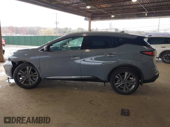 2024 Nissan Murano Platinum with VIN 5N1AZ2DS4RC104967, listed as a IAAI auction lot 41992691 with 5,307 mi miles and . Bid and sale history available at DreamBid. Image 15.