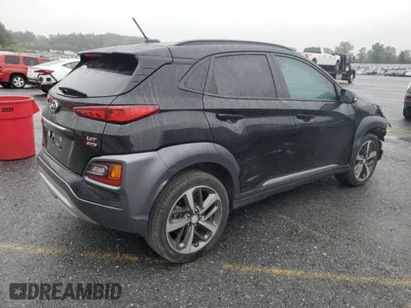 2018 Hyundai Kona Ultimate с VIN KM8K5CA53JU117955, выставлен на аукционе Copart как лот 69793975 с пробегом 67 153 миль миль и Списание • Salvage title. История ставок и продаж доступна на DreamBid. Изображение 3.