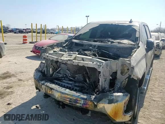 2020 Chevrolet Silverado 1500 LTZ z VIN 3GCUYGET0LG232863, wystawiony jako Copart lot #48916595 z przebiegiem Nie podano mil oraz Szkoda całkowita • Salvage title. Historia ofert i sprzedaży dostępna na DreamBid. Obrazek 11.