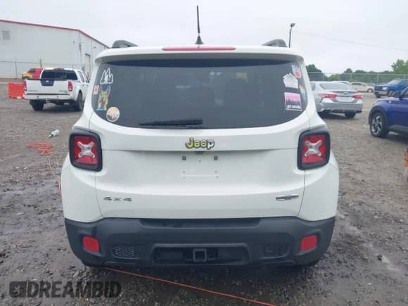 2017 Jeep Renegade Altitude with VIN ZACCJBBB1HPG08197, listed as a IAAI auction lot 42346088 with 76,552 mi miles and . Bid and sale history available at DreamBid. Image 16.