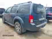 2007 Nissan Pathfinder SE with VIN 5N1AR18W37C618619, listed as a IAAI auction lot 42511316 with 202,675 mi miles and . Bid and sale history available at DreamBid. Image 3.