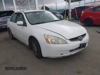 2005 Honda Accord with VIN JHMCN36555C005217, listed as a IAAI auction lot 41955259 with 165,384 mi miles and . Bid and sale history available at DreamBid. Image 1.